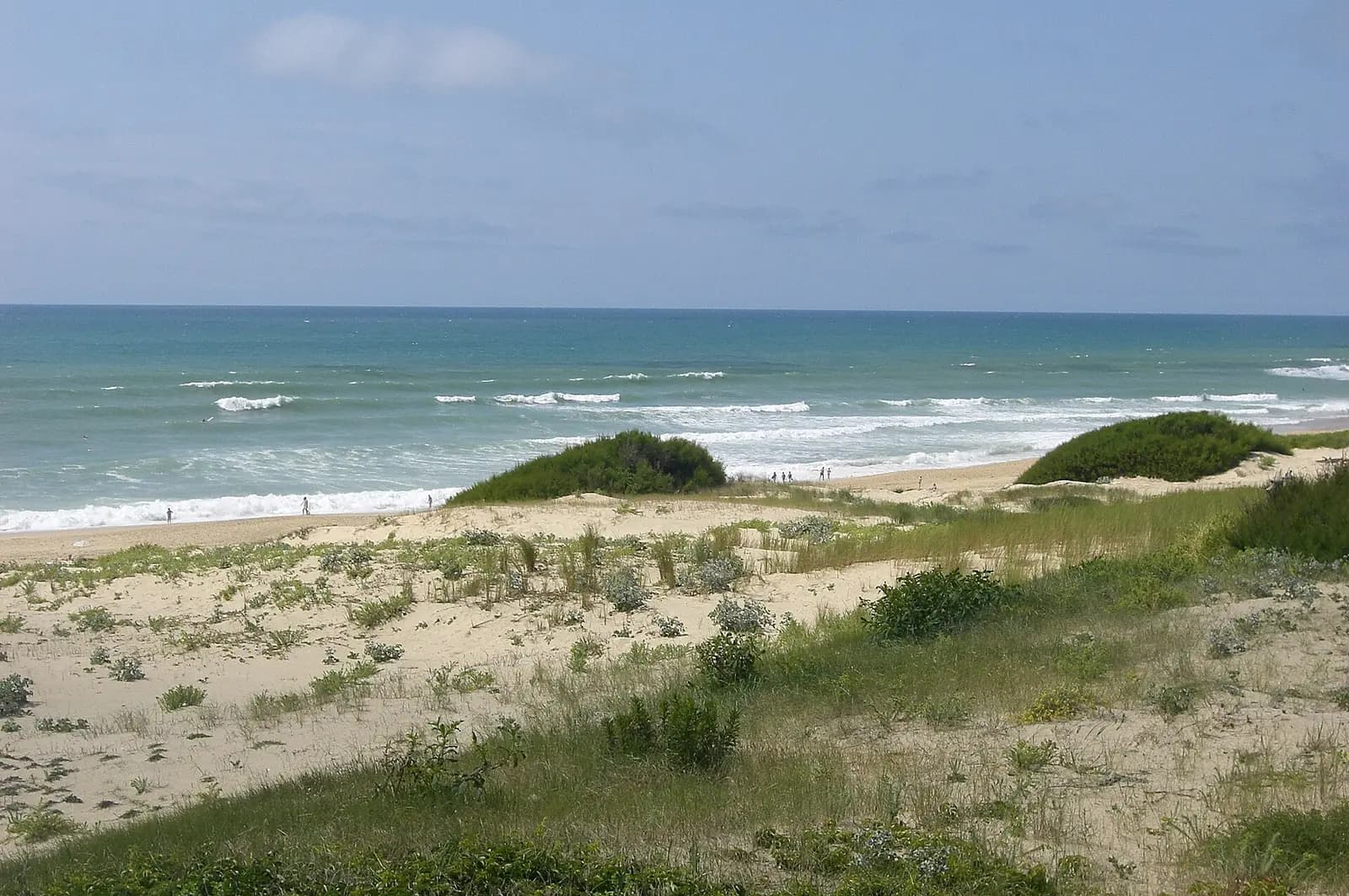 Playa de Seignosse, en las Landas, frente al Atlántico