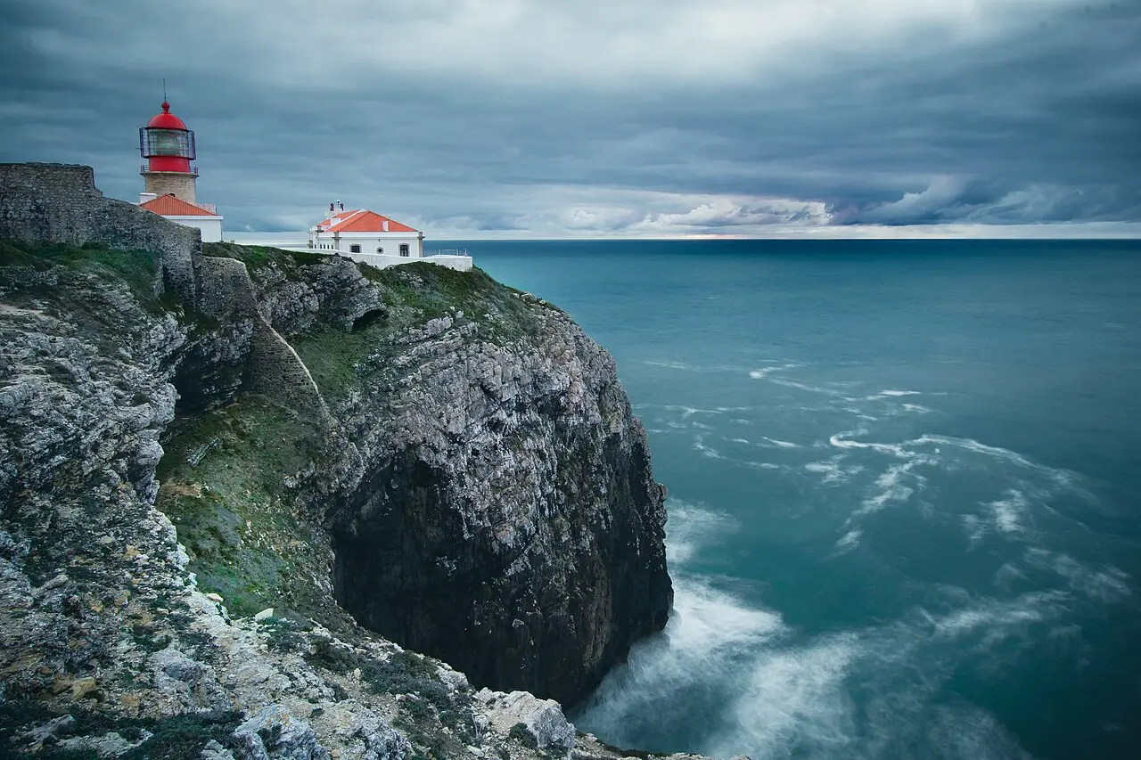 Los acantilados del Cabo de San Vicente