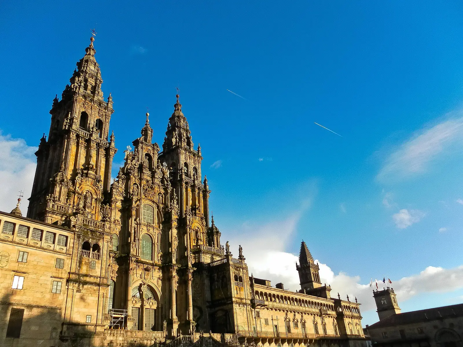 Catedral de Santiago de Compostela desde la Praza do Obradoiro